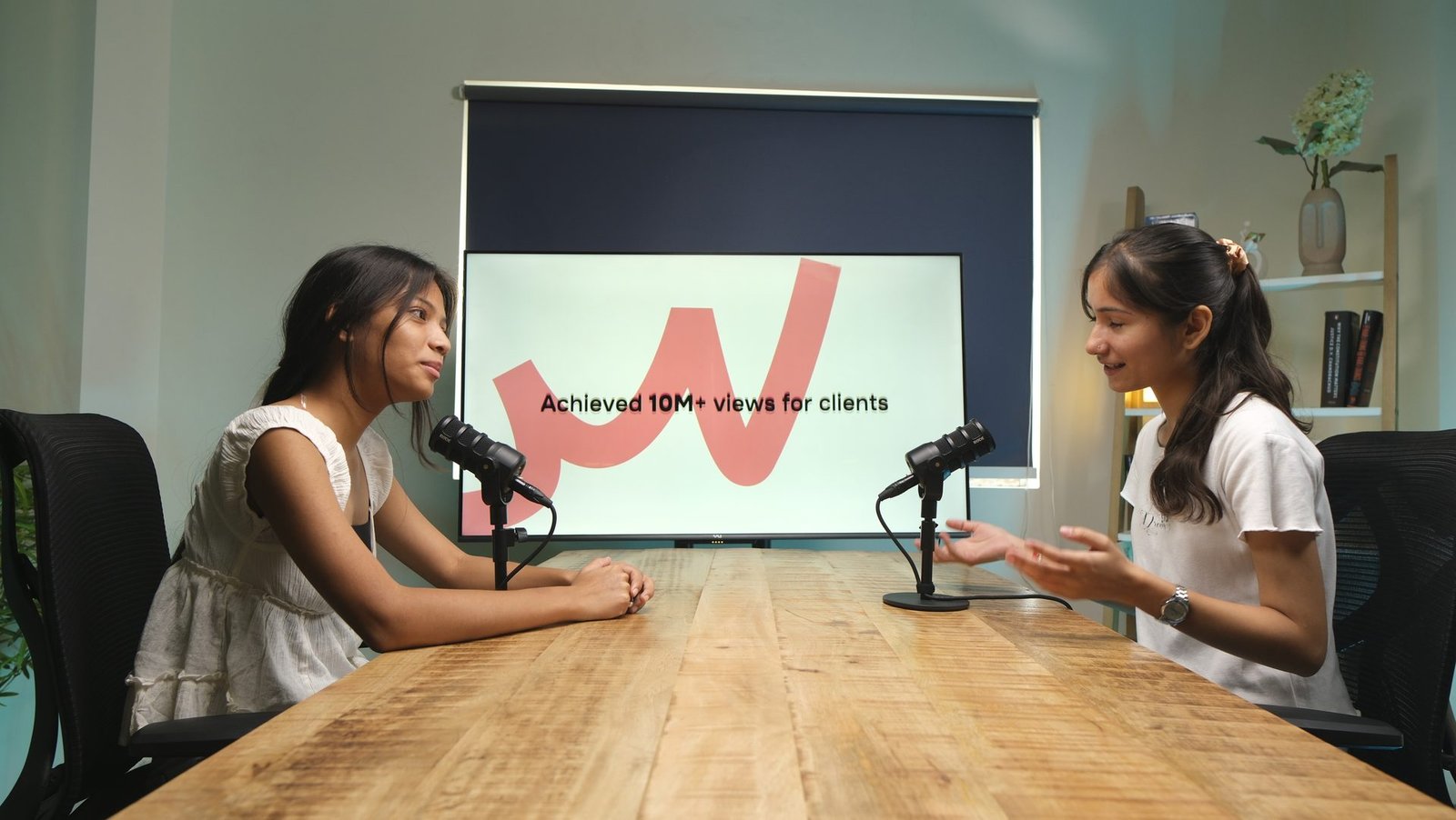 Vayu set at Indian Podcast Studio