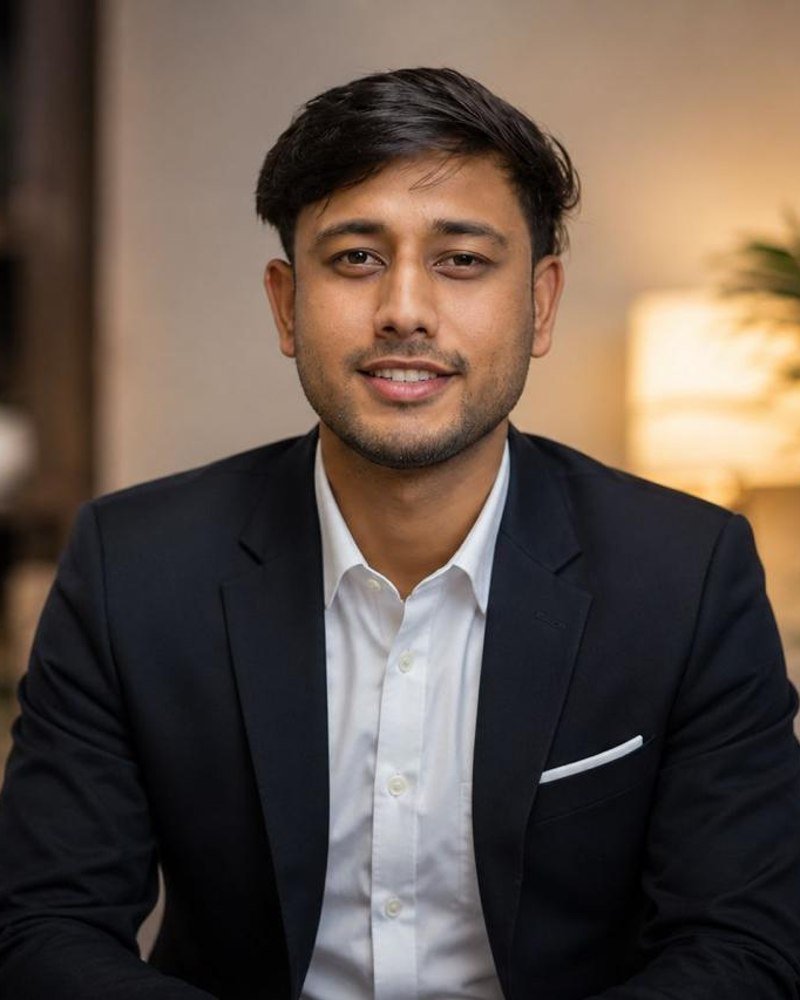 Vivek Negi – Cinematographer at best podcast studio India